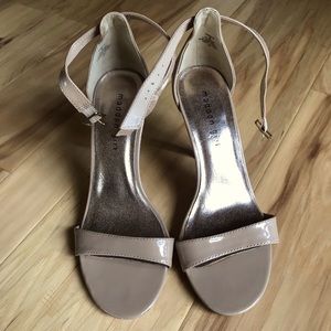 Madden Girl Nude Heels Size 8